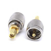 JX connector 2pcs RF Adapter PL259 SO239 to SMA male female for Motorola GP88S GP68 GP2000 GP328 GP338 Coaxial Cable Adapter