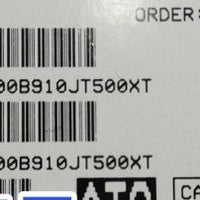 100B910JT500XT ATC100B910JT500XT 91PF 500V 1210 COO:USA