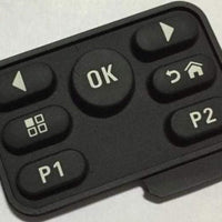 Digital Number Keys Button Rubber For Motorola XiR P6620 DEP570