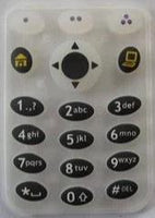 Digital Number Keys Button Rubber For Motorola XTS2500 XTS2500I