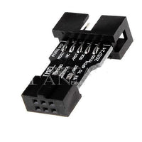 5pcs 10Pin to 6Pin Adapter Board for AVRISP MKII USBASP STK500 new