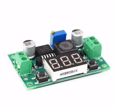 LM2596 BUCK 3A DC-DC Voltage Adjustable Step-Down Power Module + Blue LED Voltmeter LM2596S-ADJ 4-40V to 3.3V/5V/9V/12V/24V