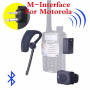 Walkie Talkie Wireless Headset Walkie Talkie Bluetooth Headset Two Way Radio Wireless Headphone Earpiece For Motorola HYT