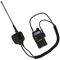 BAOFENG Speaker Microphone for Ham Two Way Radio Walkie Talkie UV5R GT3 888s with antenna