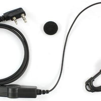 PTT Earpiece Headset Mic K Head Earphone for Baofeng BF-888S UV-5R BF-H8 Walkie Talkie Two Way Radio Accessories