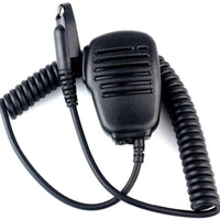 Black Handheld Shoulder Mic Speaker Microphone for Motorola Two-way Radios GP328plus GP338plus GP388 GP344 EX500 EX560