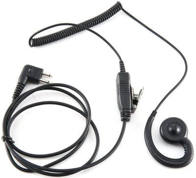 Walkie Talkie Earpiece Headset Swivel Earpiece Walkie Talkie Accessories with Microphone for Motorola Two Way Radio