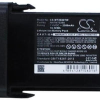 Cameron Sino 2500mAh battery for MOTOROLA APX6000  P25  XE   P25 APX7000  APX8000 NTN7034 PMMN4403  Two-Way Radio Battery