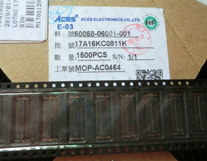 ACES 50058-06001-001 connector