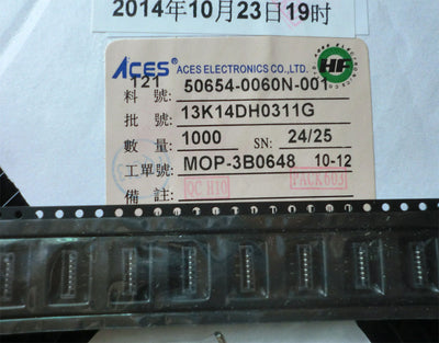 ACES 50654-0060N-001 connector