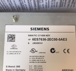 Siemens 6ES7 636-2EC00-0AE3 Panel