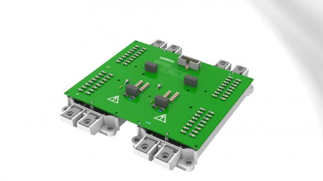 Board 2 // 4S SKYPER 42 R SKYPER® IGBT Driver Core