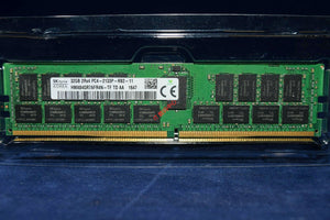 SK Hynix Server Ram HMA84GR7AFR4N-TF 32GB DDR4 2133Mhz DIMM 2RX4 CL15 PC4-17000 1.2V 288-PIN SDRAM MODULE for Server