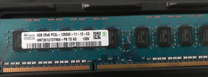 SK HYNIX HMT351U7CFR8A-PB Hynix 4GB PC3-12800 DDR3-1600MHz ECC Unbuffered CL11 240-Pin DIMM 1.35V Server memory Ram