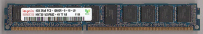 Hynix HMT351V7BFR8C-H9 4GB DDR3 1333MHz PC3-10600 ECC Reg CL9 240-Pin DIMM 1.35V VLP memory module for Server