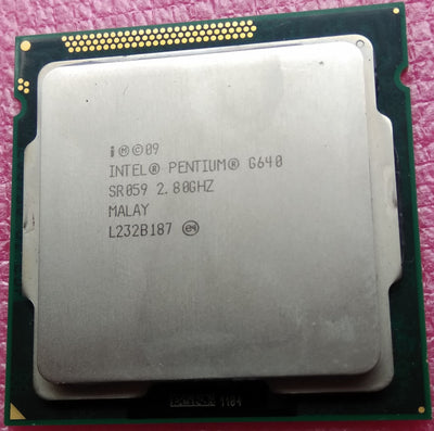 Intel Pentium Processor G640