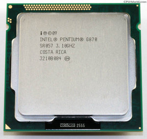 Intel Pentium Processor G870 3M Cache 3.1 GHz SR057