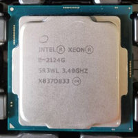 Intel Xeon E-2124G 8M Cache 3.40GHz 4 Cores Processor