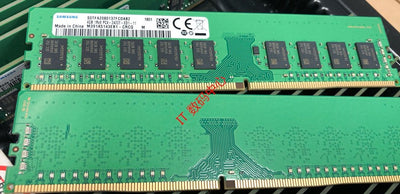 Samsung M391A5143EB1-CRC Samsung 4GB DDR4 2400MHz PC4-19200 ECC Unbuffered CL17 288-Pin DIMM 1.2V Memory Module for Server