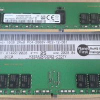 SAMSUNG M393A2K43DB2-CTD DDR4 16GB  2666mhz PC4-21300 Cl19 Ecc 1Rx4 1.2V 288Pin RDIMM Memory Module For Server