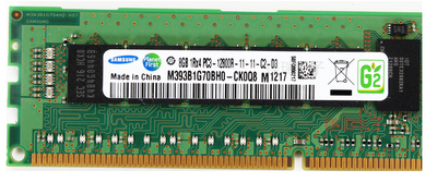 Samsung M393B1G70BH0-CK0 8GB DDR3 1600MHz PC3-12800 ECC Unbuffered CL11 240-Pin DIMM Memory Module for Server