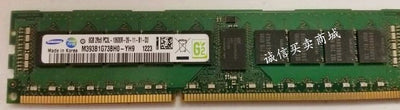 Samsung M393B1G73BH0-YH9 8GB DDR3 1333MHz 1Rx8 PC3-10600 ECC Registered CL9 240-Pin DIMM 1.35V VLP Memory Module for Server