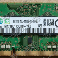 Samsung M471B5173QH0-CK0 4GB DDR3 1600MHz PC3-12800 non-ECC Unbuffered CL11 204-Pin SoDimm 1.35V Memory Module for Laptop