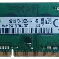 Samsung M471B5773EB0-CK0 2GB 1Rx8 DDR3 1600MHz PC3-12800 non-ECC Unbuffered CL11 204-Pin SoDimm Memory Module for Laptop