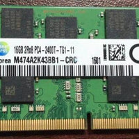 Samsung M474A2K43BB1-CRC 16GB DDR4 2400 Mbps 2R x 8 ECC SODIMM 1.2 V (1G x 8) x 18 For Laptop - a2zmemory