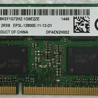 Micron MT18KSF1G72HZ-1G6E2ZE 8G DDR3L 1600 2RX8 PC3L-12800E For Laptop