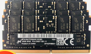 Micron DDR4 16G 2RX8 PC4-2400T-SE1-11 SO-DIMM MTA16ATF2G64HZ-2G3B2 for Laptop - a2zmemory