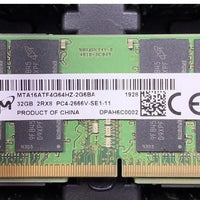 Micron MTA16ATF4G64HZ-2G6BA DDR4 2666 32G 2RX8 PC4-2666V For Laptop - a2zmemory