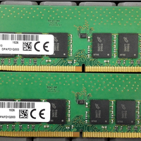 MICRON MTA18ASF1G72AZ-2G1A1 DDR4 8GB 2133Mhz 2Rx8 PC4-17000 DDR4-2133MHz ECC Unbuffered CL15 288-Pin DIMM 1.2V Memory module for Server