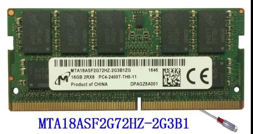 Micron MTA18ASF2G72HZ-2G3B1 16G DDR4 2666 2RX8 PC4-2666V ECC NAS 1.2v For Laptop - a2zmemory