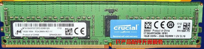 MICRON MTA18ASF2G72PZ-2G6B1 DDR4 32GB 2666Mhz 2Rx4 PC4-21300 DDR4-2666MHz Registered ECC CL19 288-Pin LRDIMM 1.2V Memory module for Server