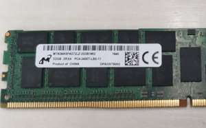 MICRON MTA36ASF4G72LZ-2G3B1 DDR4 32GB 2400Mhz 4Rx4 PC4-19200 DDR4-2400MHz Registered ECC CL17 288-Pin LRDIMM 1.2V Memory module for Server