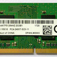 Micron MTA4ATF51264HZ-2G3B1 DDR4 4G 2400 1RX16 PC4-2400T SODIMM  For Laptop