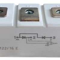 SKKH122/16E Diode Modules 129A 1600V SCR-DIODE