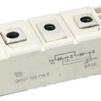 SKKH132/14E SKKH132/16E SEMIPACK® 2 Thyristor / Diode Modules