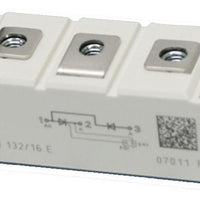 SKKH132/14E SKKH132/16E SEMIPACK® 2 Thyristor / Diode Modules