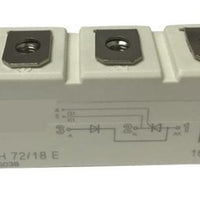 SKKH72/16E SKKH72/18E SEMIPACK® 1 Thyristor / Diode Modules