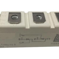 SKKT105/14E 1400V SKKT105/16E 1600V SEMIPACK® 1 Thyristor Modules