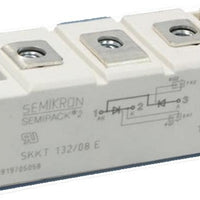 SKKT132/08E SKKT132/14E SKKT132/16E SEMIPACK® 2 Thyristor Modules