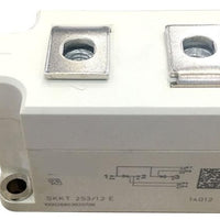 SKKT213/14E POWER MODULE 250A 1200V DUAL-SCR