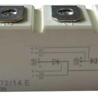 SKKT72/14E SKKT72/16E SEMIPACK® 1 Thyristor Modules