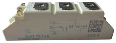 SKKT72/14D SEMIPACK® 1 Thyristor Modules