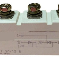 SKKT91/08E  POWER MODULE 95A 1600V 1200V DUAL-SCR