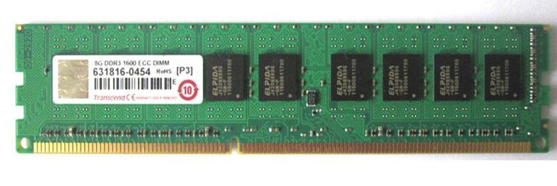 Transcend 8GB 2RX8 DDR3 1600