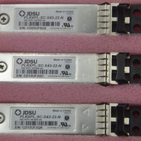 JDSU PLRXPL-SC-S43-22-N 10G-850NM-0.3KM-SFP+