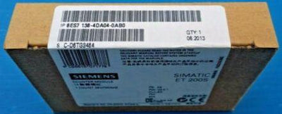 SIEMENS 1 COUNT 24V/100KHZ MODULE ET200S BNIB+OVP+ 6ES7 138-4DA04-0AB0